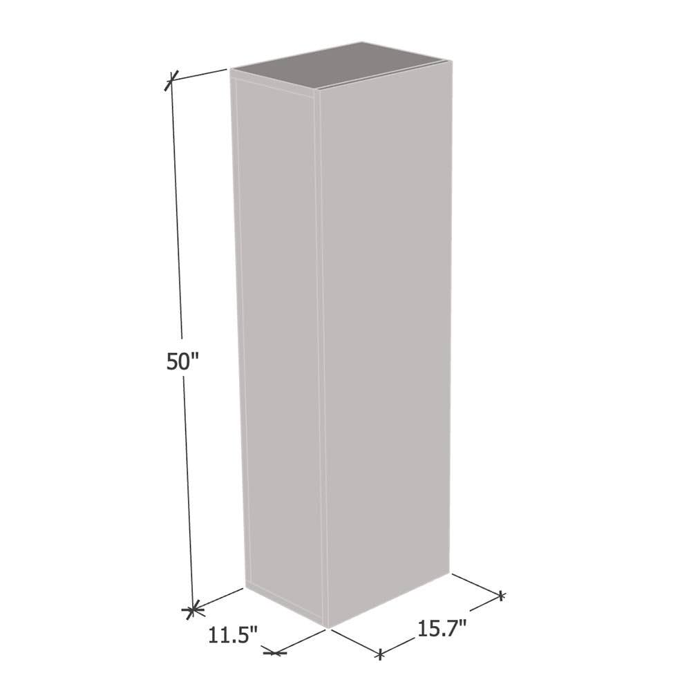 Wall-Mounted Bookcase - Black X276