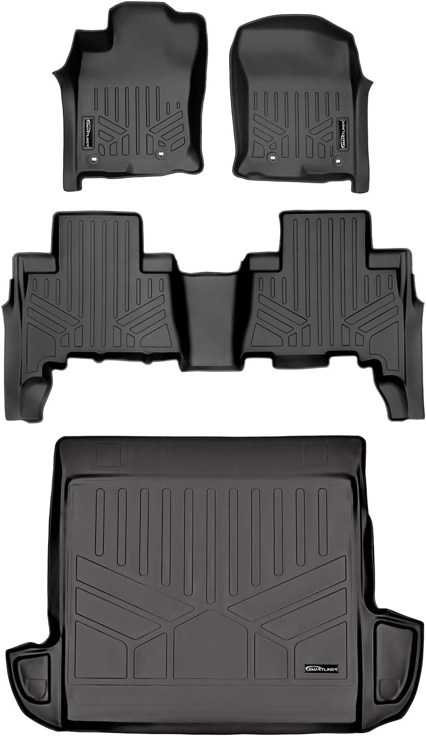 Black Floor Mats and Cargo Liner Set R3087