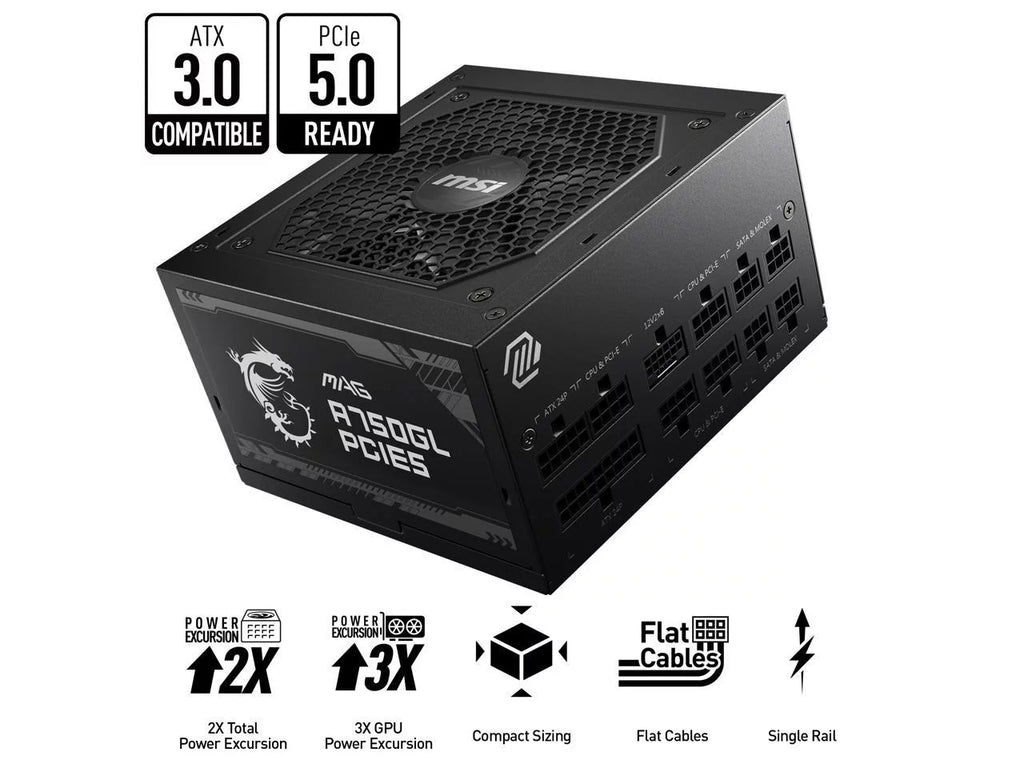 750W Fully Modular Gaming Power Supply R77553