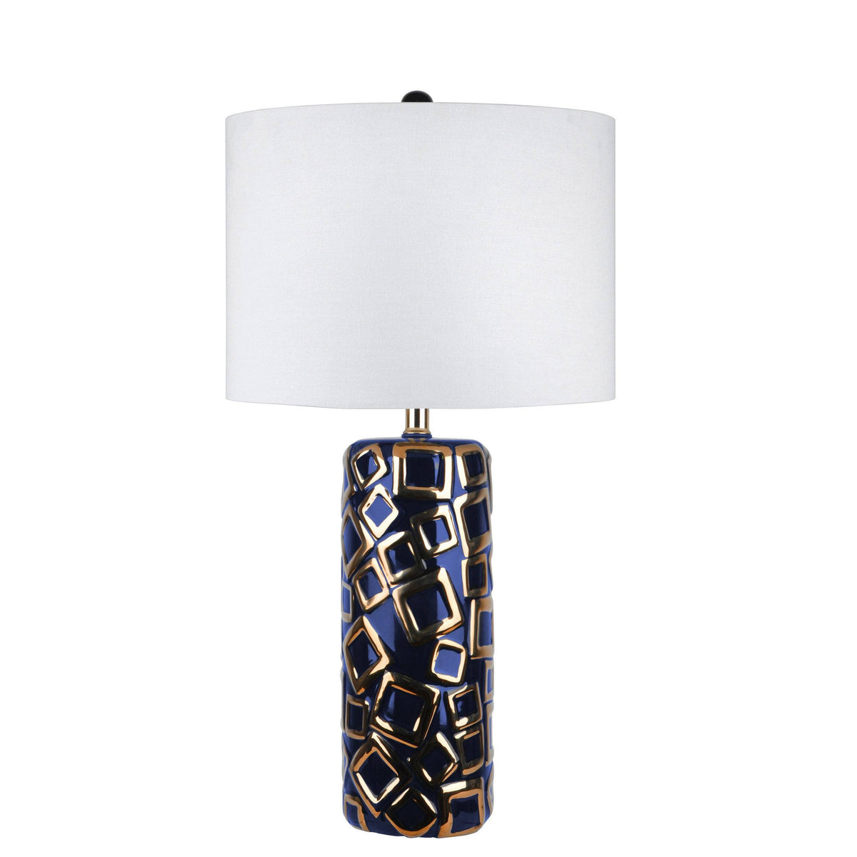 Blue and Gold Ceramic Table Lamp Z99779