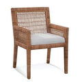 Beige Performance Fabric Dining Chair X788