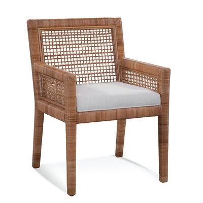 Beige Performance Fabric Dining Chair X788