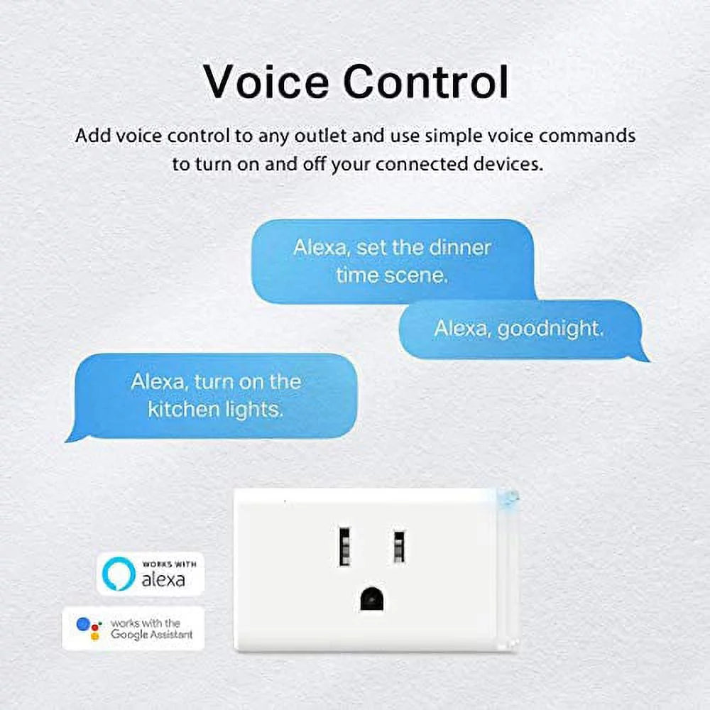 White 15 Amp Smart Plug 3-Pack C255