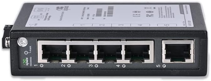 8-Port Unmanaged Industrial Ethernet Gigabit Switch with RJ45 Ports S2386