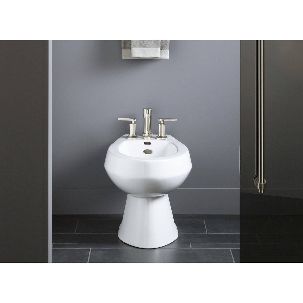 White Vertical Spray Bidet W45780