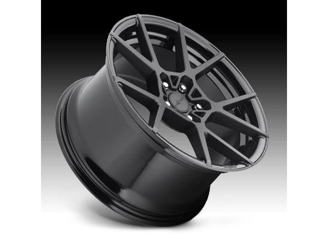 Matte Black 18x8.5 5x100 35mm Wheel U6710