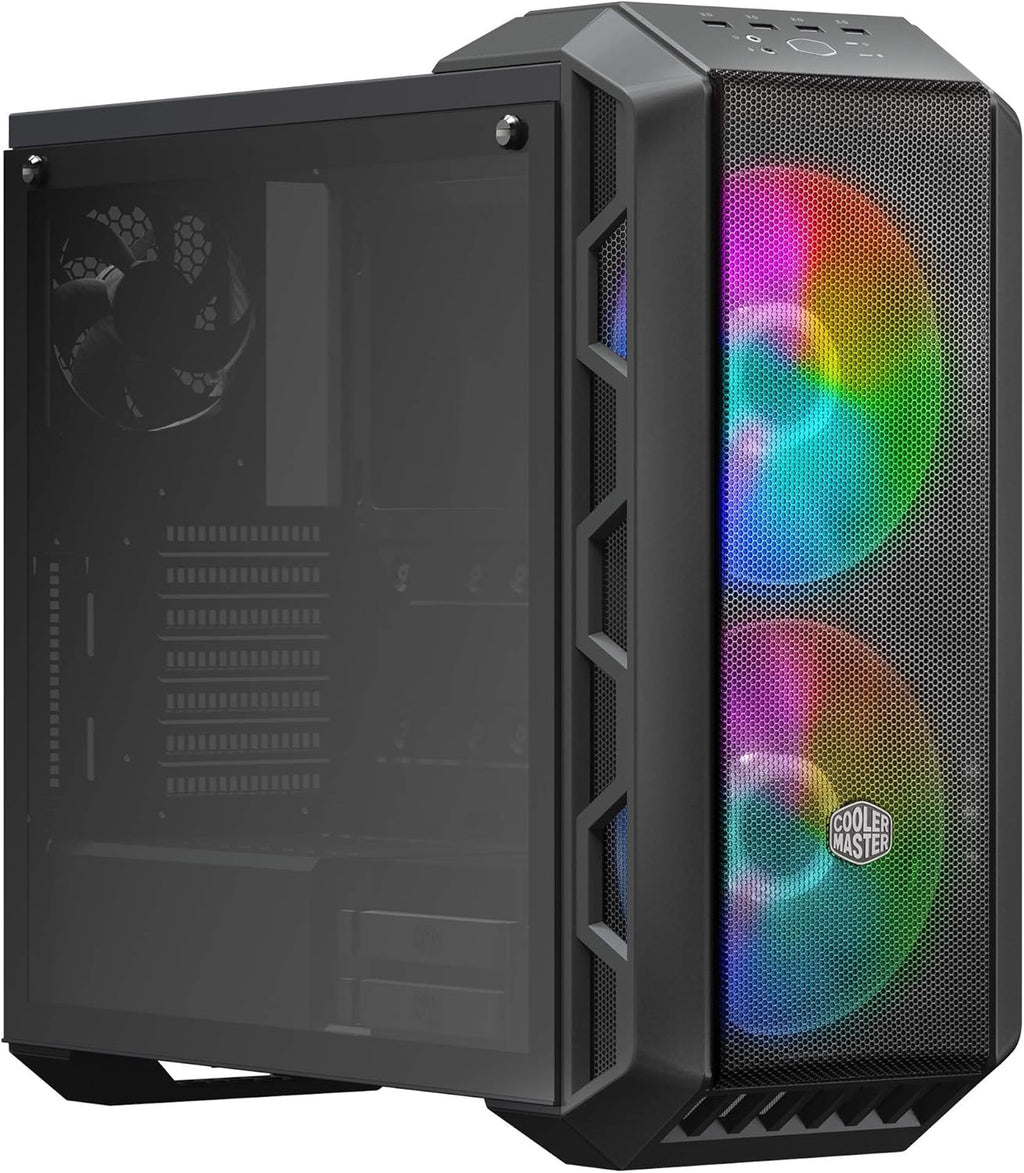 Tempered Glass Side Panel Carrying Handle RGB Fans CPU Air Cooler P640229