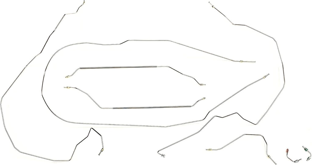 Stainless Full Car Brake Line Kit W29281
