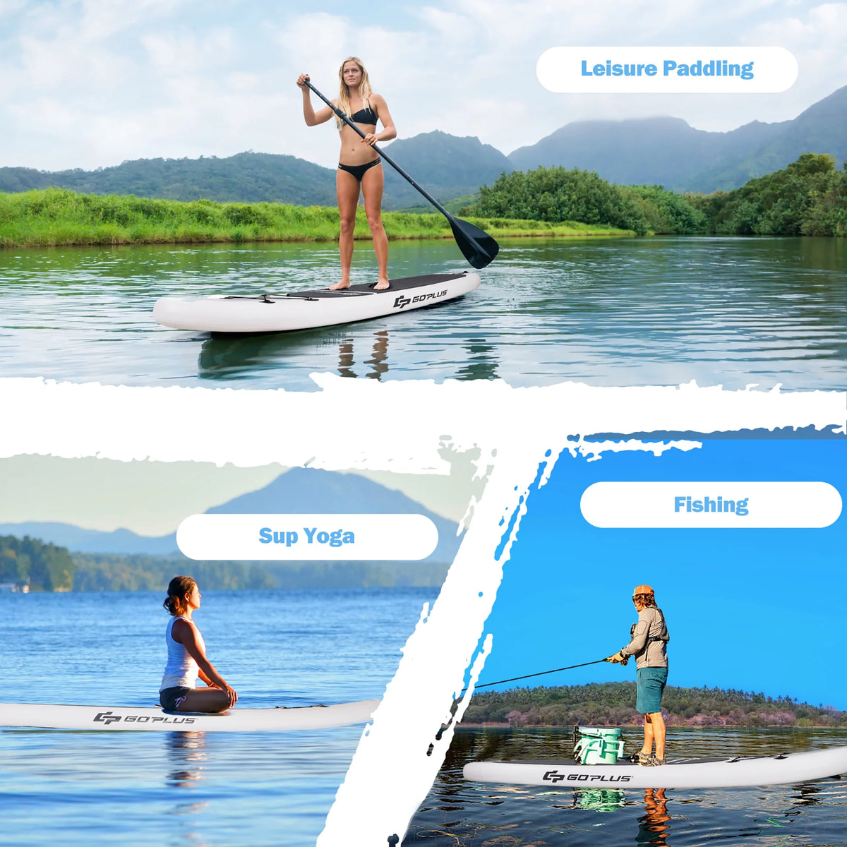 10' Inflatable Stand Up Paddle Board T668752