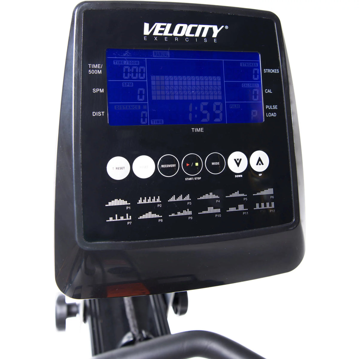 Foldable Indoor Rower with Heart Rate Monitor U386