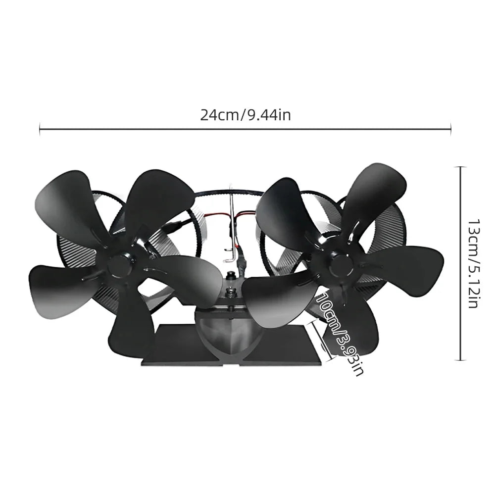 Wood Electric Fan D5819