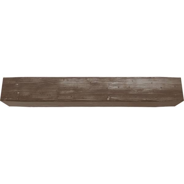 Vintage Mahogany Sandblasted Faux Wood Fireplace Mantel B74208