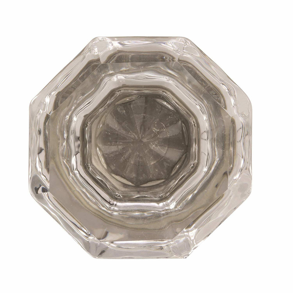 Crystal Knob, Satin Nickel, 1-Inch Diameter J512