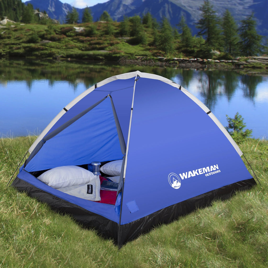 2-Person Water Resistant Dome Tent with Carry Bag I9126