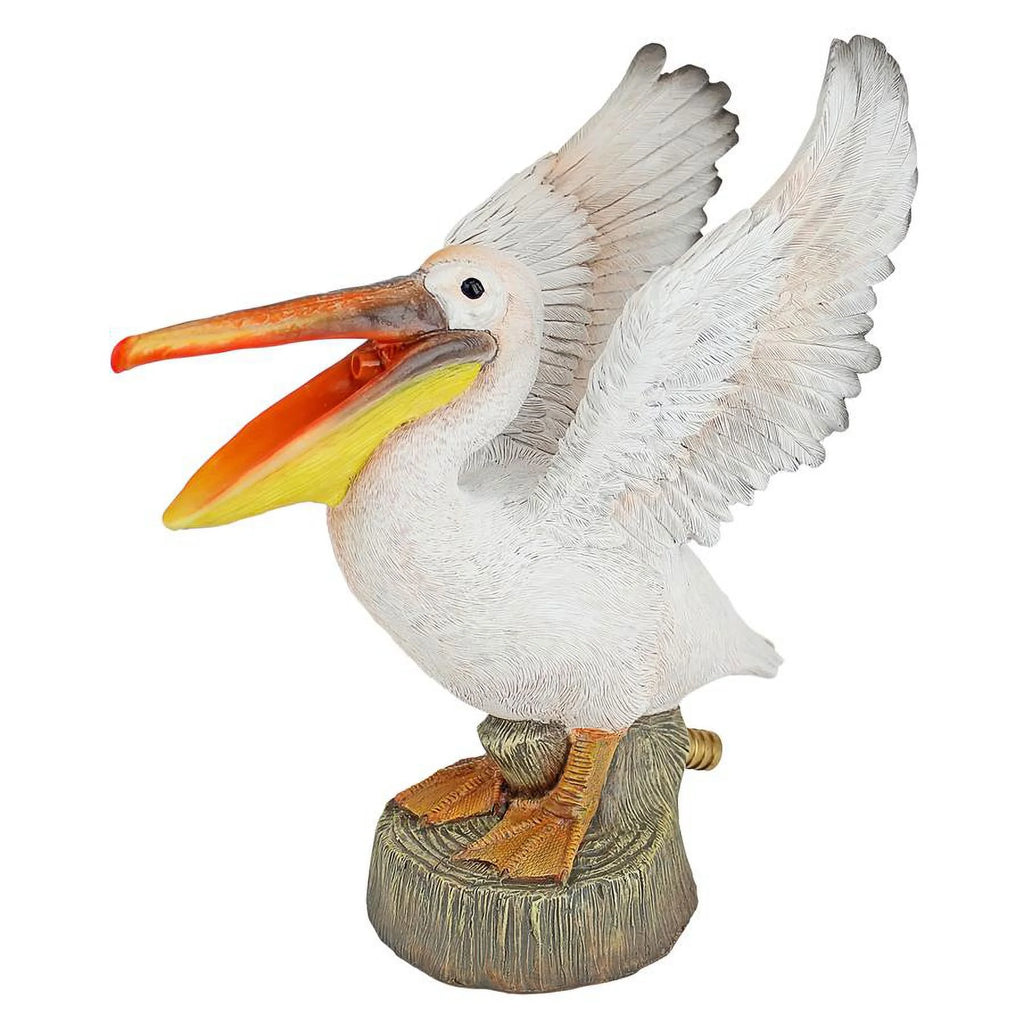 Piped Pelican Statue D1058