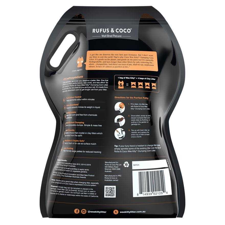 Corn Clumping Cat Litter U244