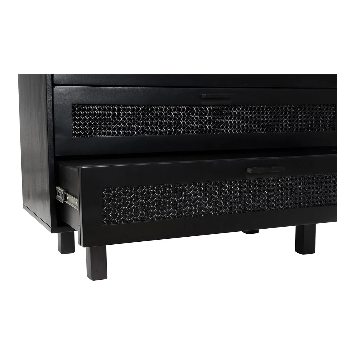 Black 3 Drawer Chest R61163