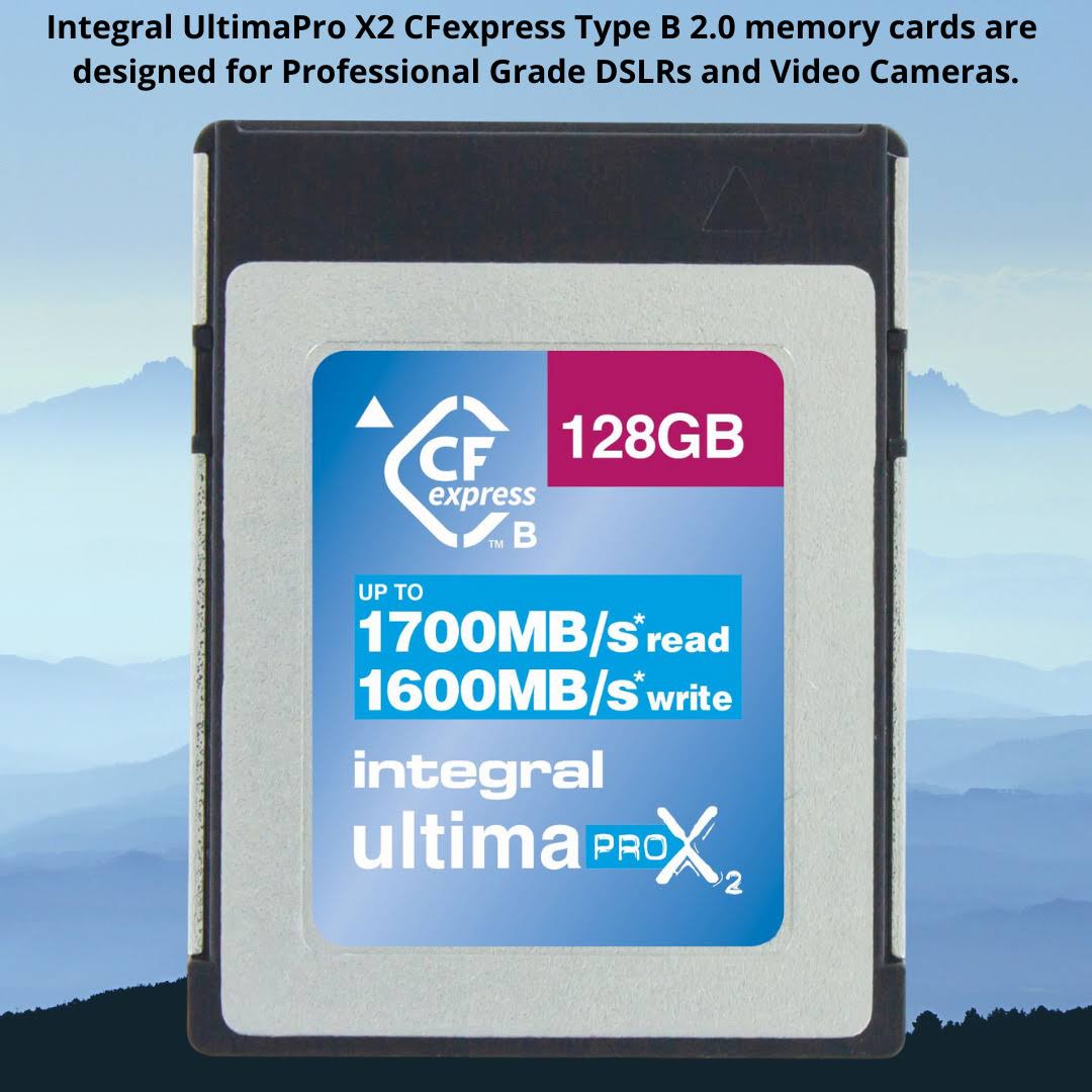 128GB CFexpress Memory Card Speed 1700/1600 MB/sec Read/Write T1338