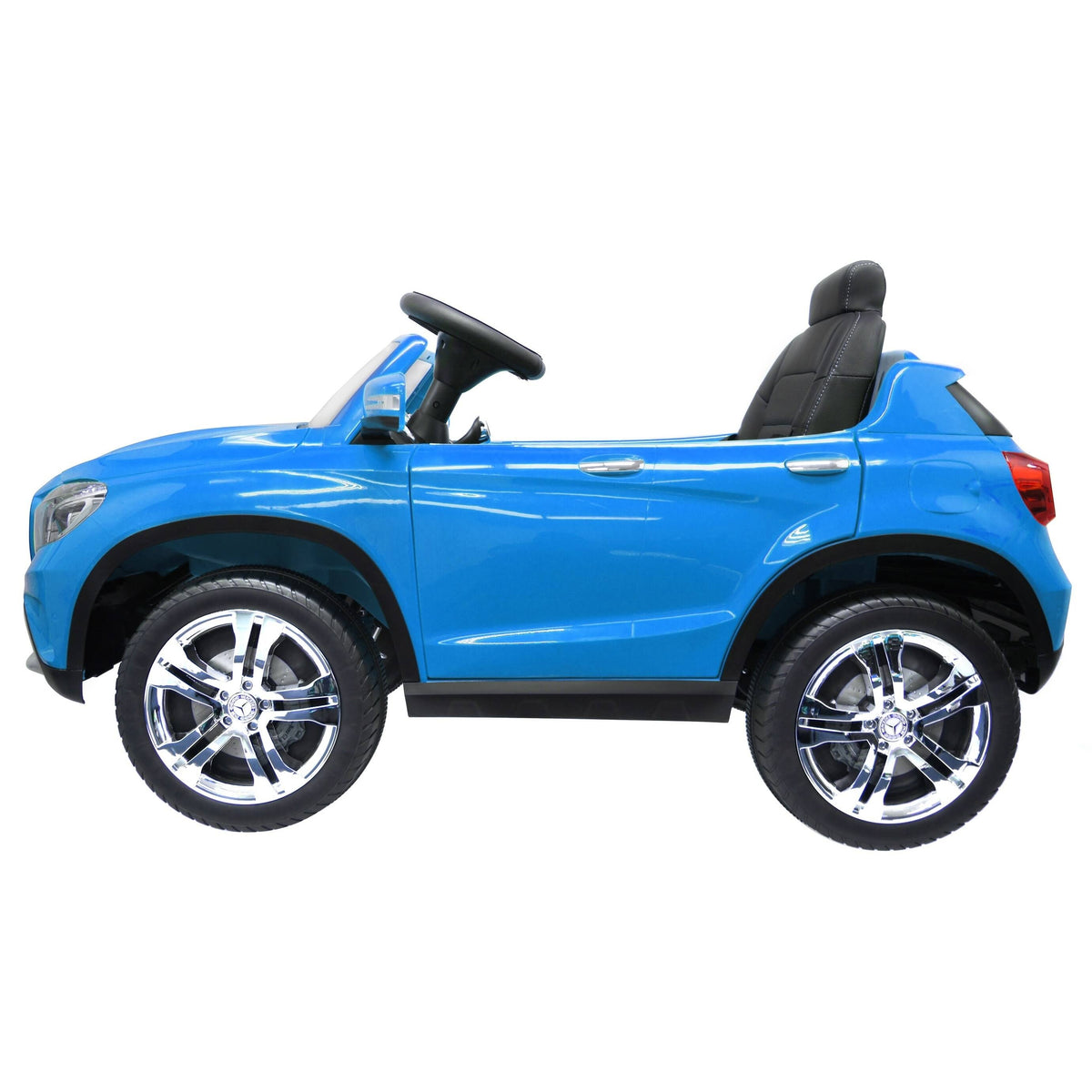 Blue 12V Ride On Car M288