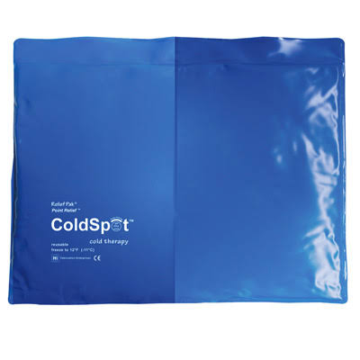 6 x 23 in. Blue-Vinyl Reusable Cold Pack, Neck - Pack of 12 Z8625