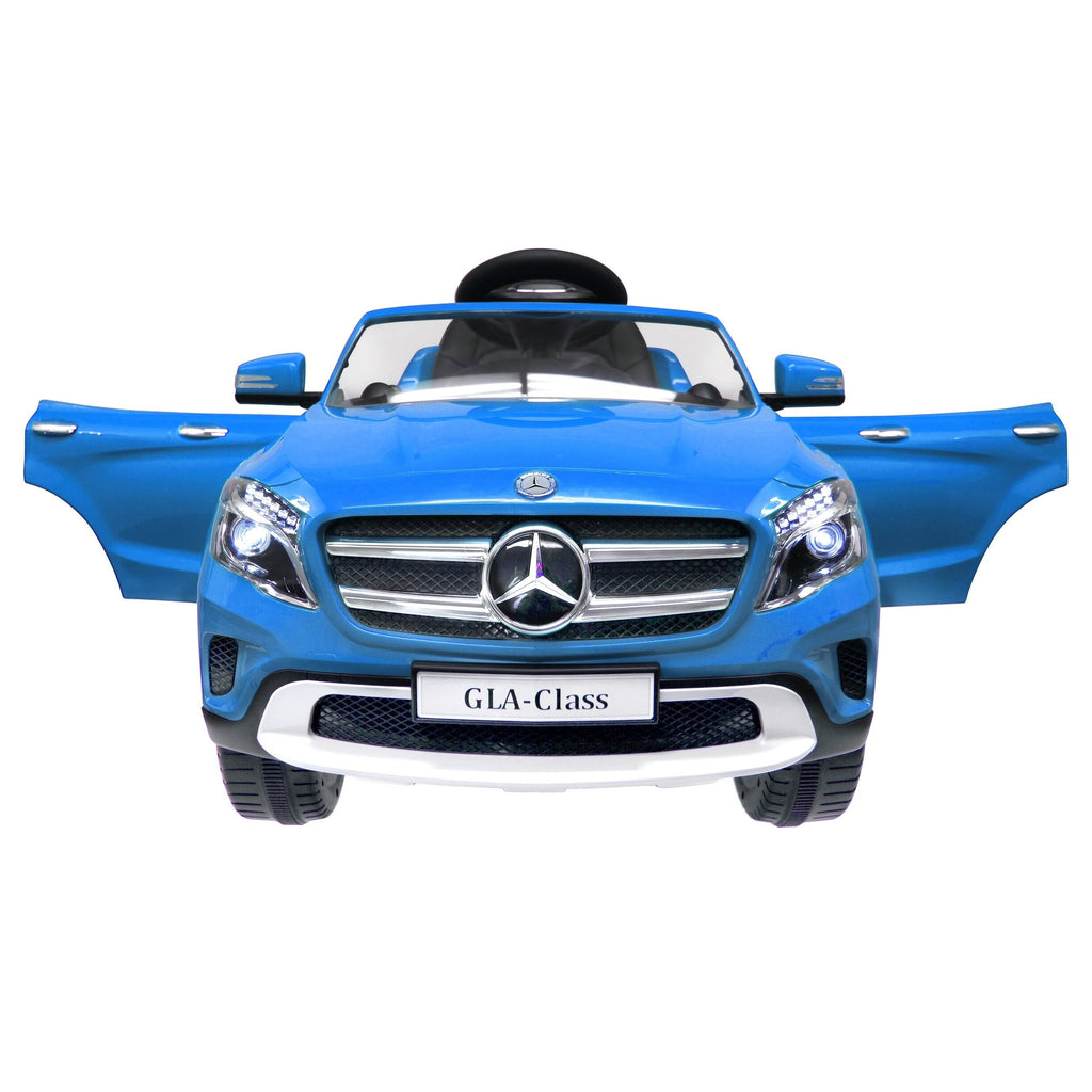Blue 12V Ride On Car M288
