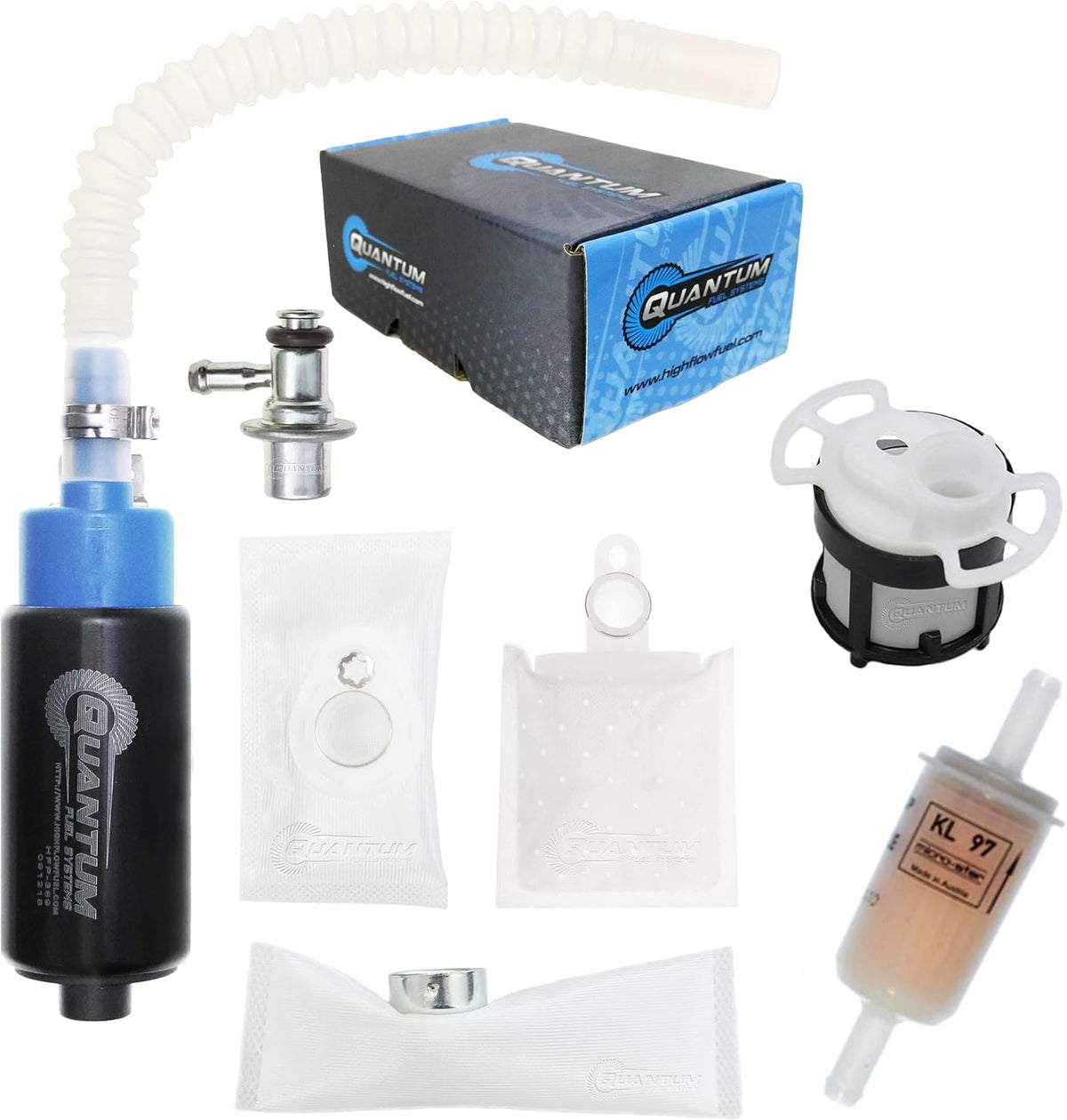 Fuel Pump with Strainer, Filter and Regulator Replacement K8032