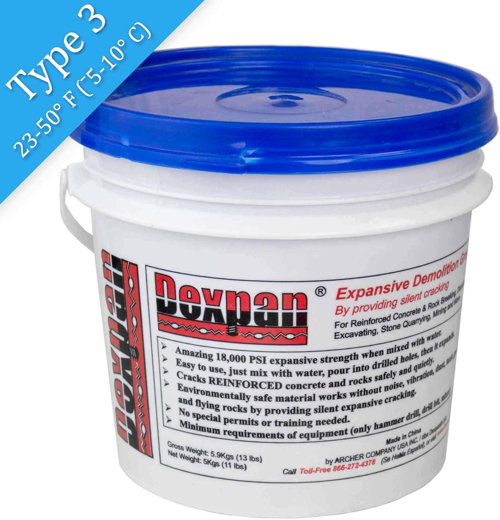 11 Lb. Expansive Demolition Grout, Pack of 2 F54395