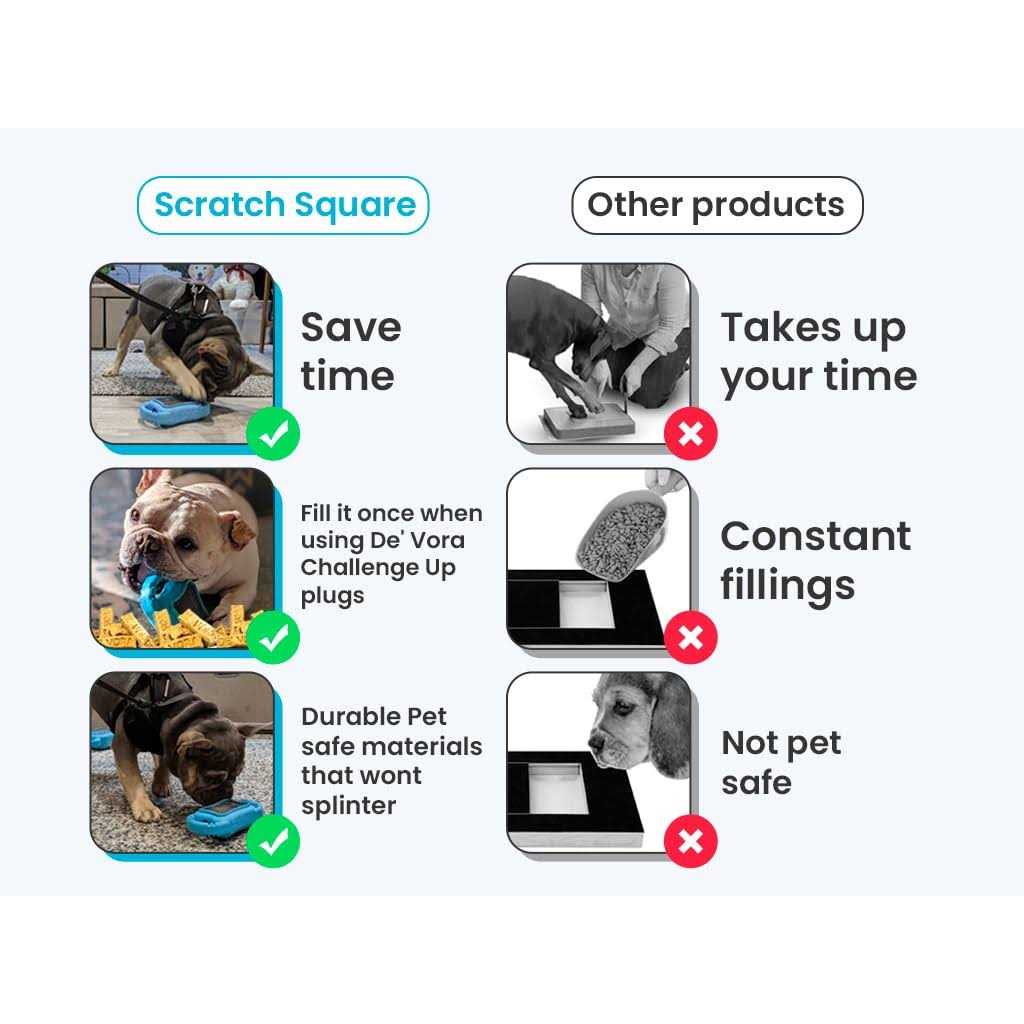 Square Dog & Cat Grooming Toy E9254