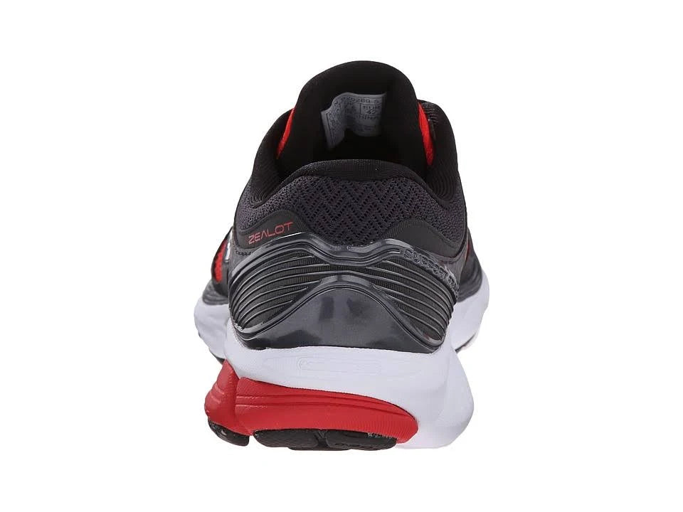 Red/Black/Silver Running Shoes T6625
