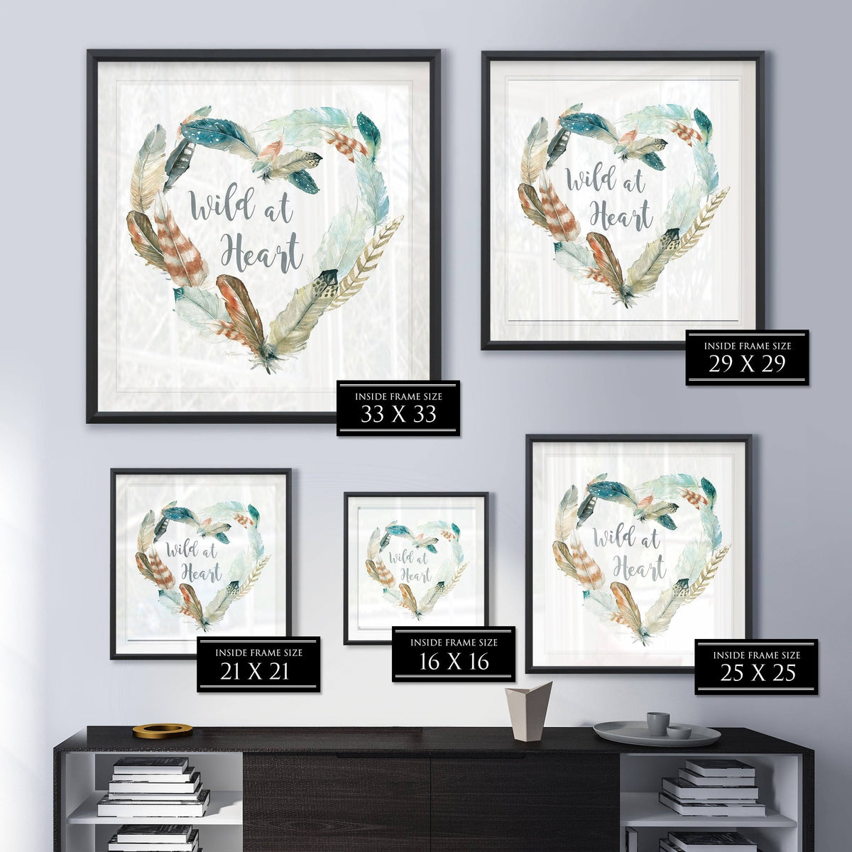 Framed Giclee Print 16x16 C446242