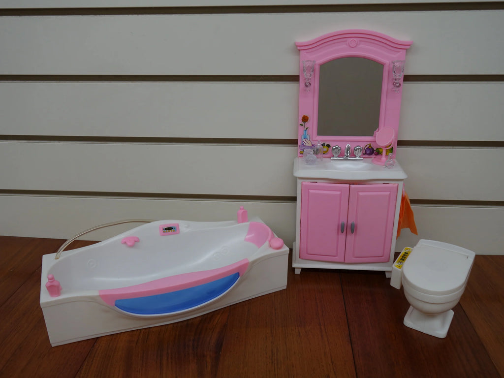 Bathroom Play Set for 11.5" dolls U380