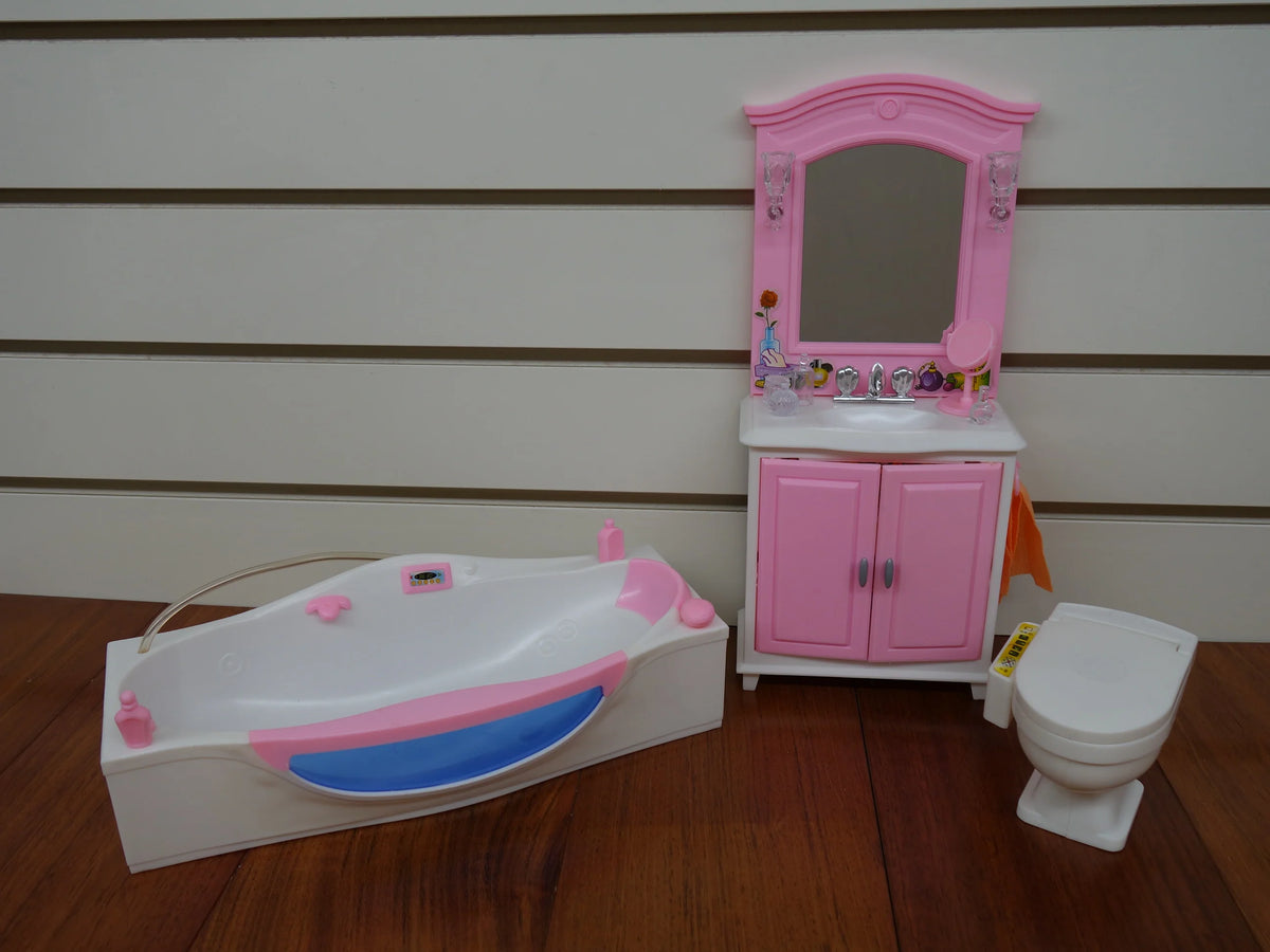 Bathroom Play Set for 11.5" dolls U380